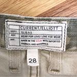 Current/Elliott The Boyfriend Short Cutoffs Broken Camo Print Frayed Sz 28 Photo 7