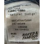 Naked & Famous Denim Women Jeans Slim Girl Mid Photo 5