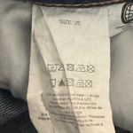 Ganni  X Levi’s Cropped Jeans Side Slit High Rise Relaxed Fit Size 26 Photo 5