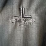 Eddie Bauer  Black Shaded Crosshatch Softshell Zip Up Jacket Large Photo 4