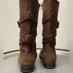 Ralph Lauren Lauren suede mid calf zip up boot. Size 7 Photo 6