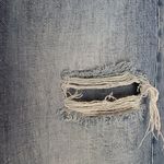 3x1  N.Y.C. SABINA GIRLFRIEND JEANS BARREL SHADE DISTRESSED HIDDEN BUTTON FLY 28 Photo 8