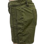 Jag jeans  Relaxed Fit Mid Rise Olive Green Shorts Womens Size 10 Photo 4