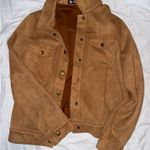 Amazon  Jacket Brown Suede Faux XS Photo 0