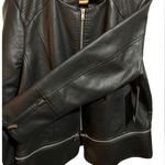 Liverpool NWT  Zip-Off Detail Faux Leather Jacket Photo 5