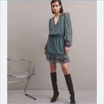 Veronica Beard  100% silk outer destiny dress in Seaglass NEW Photo 1