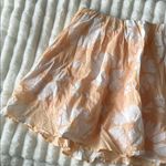 American Eagle Peach and White Floral Skirt Photo 7