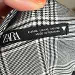 ZARA 🖤  Gray Plaid Mini Dress Blazer Style | Size XL | runs small Photo 9