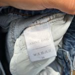 ANINE BING  Slim Exposed Button Fly Blue Jeans 24 Photo 7