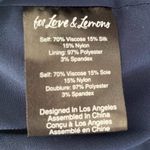 For Love & Lemons Lula Mini Navy Blue Polka Dot Dress size small Photo 10