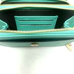 Forever Young  Bag Turquoise Magnetic Snap Wallet Phone‎ Strap Small Zip Closure Photo 3