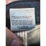 EXPRESS ‎ Skyscraper Mid Rise Split Hem SZ 0R Dark Wash Denim Jeans Stretch Flair Photo 8