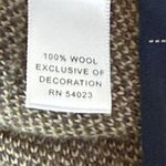 Banana Republic VTG  Merino Wool Herringbone Riding Blazer Elbow Patches Women PS Photo 9