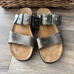 Naot Metallic Leather Comfort Sandals – Size 39 (US 8) Slip Photo 1