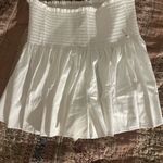 Natural Life  Cream Smocked Skirt Photo 0