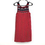 Southern Tide peyton swing dress size medium sleeveless red white blue cayenne Photo 1