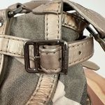 Burberry Pre-Owned Satchel Shimmer Nova Check Canvas Photo 5