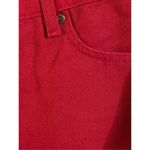 Newport News Womens Jeans Skinny Mid Rise Red Size 10 Photo 11