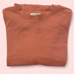 Vince Cute  peach pima cotton boxy wide sleeve t-shirt large Photo 3