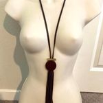Garnish Boutique Portland NWOT  leather Wikiup adjustable length necklace.  Originally $158 Photo 3