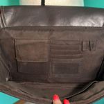 Faux leather Messenger/hand Bag Brown Photo 3