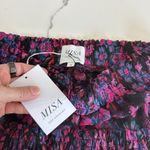 MISA Los Angeles Misa LA Floral Purple Mini Skirt Size Small Photo 2