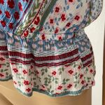 Gypsies & Moondust croptop NWOT Blue Purple Large Photo 4