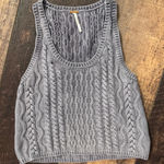 Free People ✨  Cable Knit Sleeveless Sweater Tank ✨ Small Photo 0