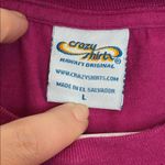 Crazy Shirts Women's Pink & Blue Turtle Crewneck T Photo 1