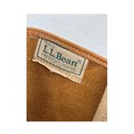 Vintage 1960s L.L. Bean Maine Hunting Duck Boots 8 Tan Leather Rubber Sole USA Brown Photo 2