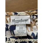 Maggie Barnes Maggie‎ Barnes Size 34W Short Sleeve Blouse Polyester Lightweight Career Artsy Photo 2