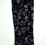 BBJ Los Angeles Floral Wide Leg Pants Women’s Size Large Boho Chic Maxi Comfort Photo 0