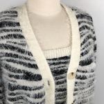 Animal Print 2piece Cardigan Sweater Set Size M Photo 1