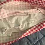 J. McLaughlin Pink and White Checkered CC Gingham Skirt women’s Medium Photo 3