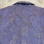 Erin by Erin London Women's Purple Floral Jacket Size: Large Photo 5