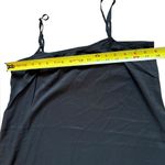 Banana Republic  Semi Sheer Button Up Tunic Top and Tank Set Womens Medium Black Photo 4