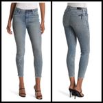 πRTAπ Madrid Skinny Jeans Silver Sun Blue 23 NWT Photo 5