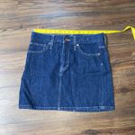 Madewell NWOT  Rigid Denim Straight Medium Wash Skirt SIZE 26 Photo 6