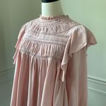Grace + Karma Pink Babydoll Swing Long Sleeve Blouse M Size M Photo 3