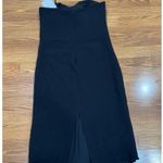 Brandon Maxwell cocktail party Black Silk Halter Bustier Sheath Dress 6 / small Photo 14