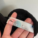 Free People FP BEACH  Shell Yeah Midi Dress Solid Black Low Back Strappy Tie Back Photo 6