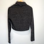 CAbi Glee Cowl Neck Long Sleeve Crop Top - size Small Photo 5