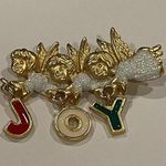 Signed Dancraft Pin Brooch Christmas Holiday Photo 0