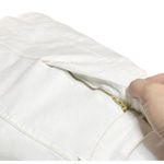 Sabina Musayev McKenna Mini Skirt High Rise Denim White Women’s Size S Photo 7