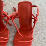 Open Edit  Reggie Strappy Heel Kitten Toe Sandal, Size 5M Photo 1