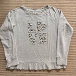 Style & Co  grey LOVE sweatshirt size S Photo 4