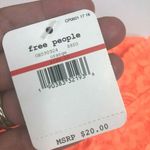 Free People NEW  Intimately Galloon Lace Racerback Bralette Orange XS Photo 4