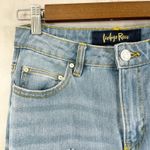 Indigo Rein  Distressed Ripped Jeans Womens 5/26 Straight Leg Street Grunge Indie Photo 2