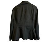 Chaus Womens Black One Button Blazer Jacket Size 14 Professional Office Photo 8