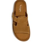 Koolaburra by Ugg Women's Tan Suede Platform Slides Sandals Size Unknown Photo 1